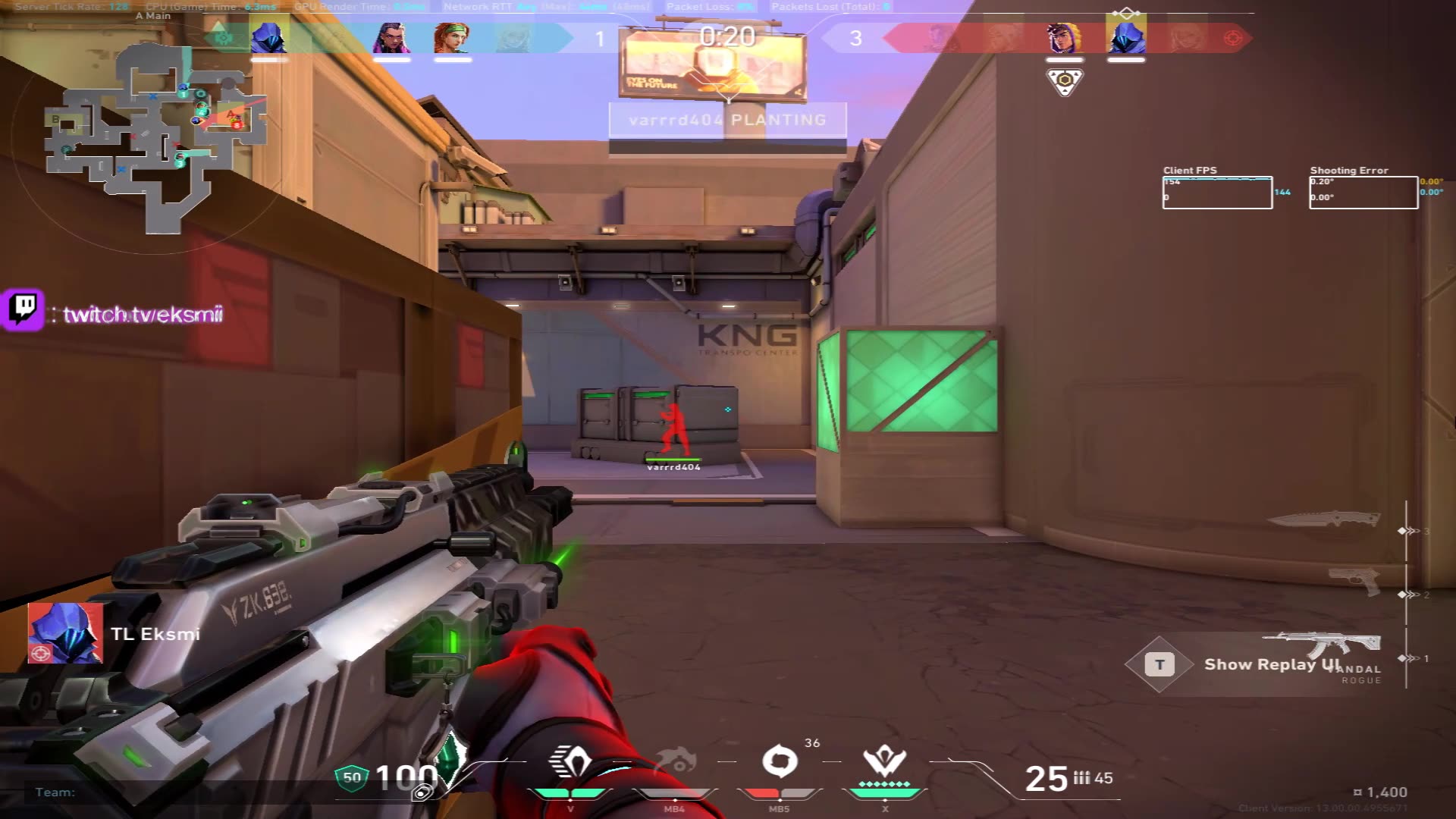 Twitch: Eksmii